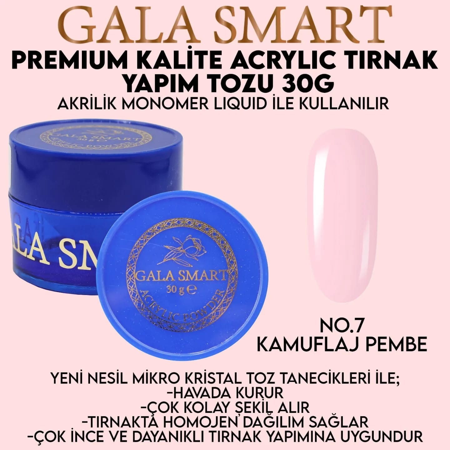 Protez Tırnak Akrilik Tozlar ve Sıvısı