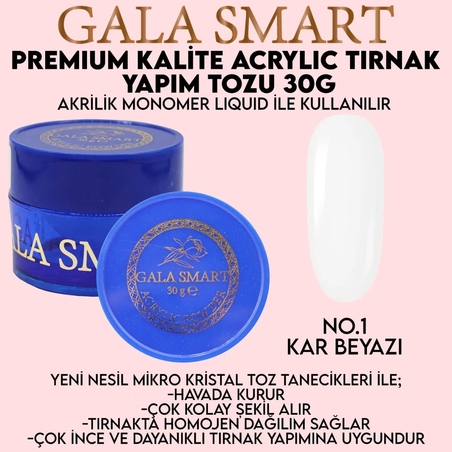 Protez Tırnak Akrilik Tozlar ve Sıvısı